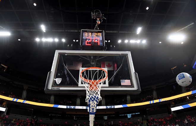 height of a basketball hoop