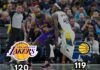 LeBron James Delivers Clutch Buzzer-Beater to Lift Lakers Over Pacers in Thrilling Finish