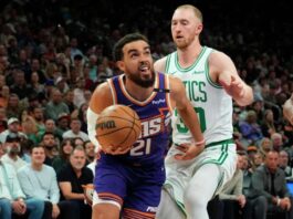 Porzingis scores 30 points, Celtics rout Suns 132-102 for 7th straight victory