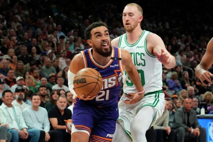 Porzingis scores 30 points, Celtics rout Suns 132-102 for 7th straight victory
